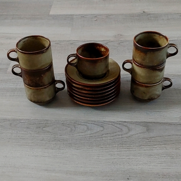 Langenthal set of 7 espresso cups and saucers hard to find - Picture 1 of 4